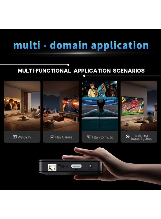 ELTRAZONE PC Box MAX Smart Media Player, 4K Resolution, RK3518 Quad-Core, 2GB RAM, 16GB Storage, 5G WiFi Internet Set Top Box - Image 5